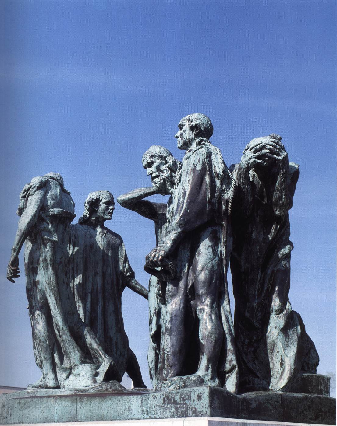 The Burghers of Calais by RODIN, Auguste