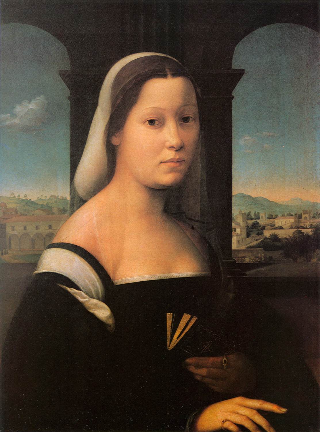 "Portrait of a Woman, called "The Nun" by BUGIARDINI, Giuliano