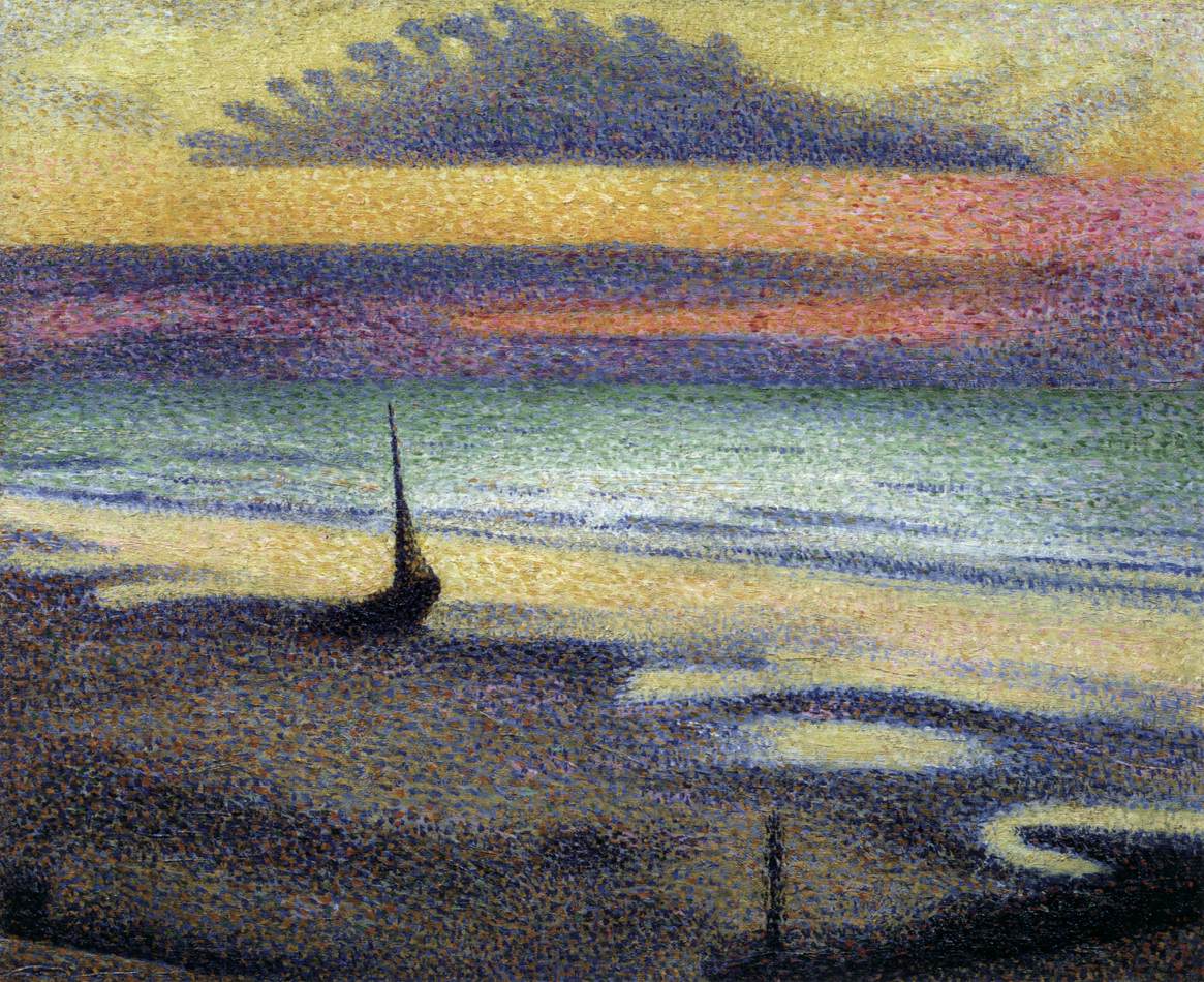 Beach at Heist by LEMMEN, Georges