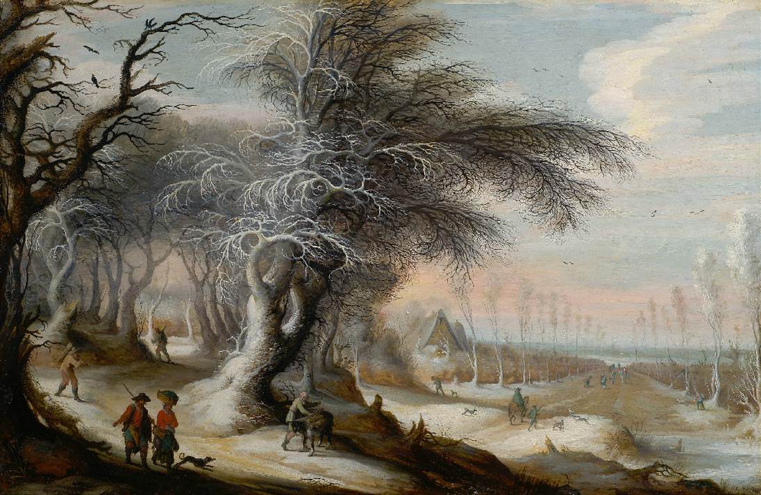 Winter Landscape by LEYTENS, Gysbrecht