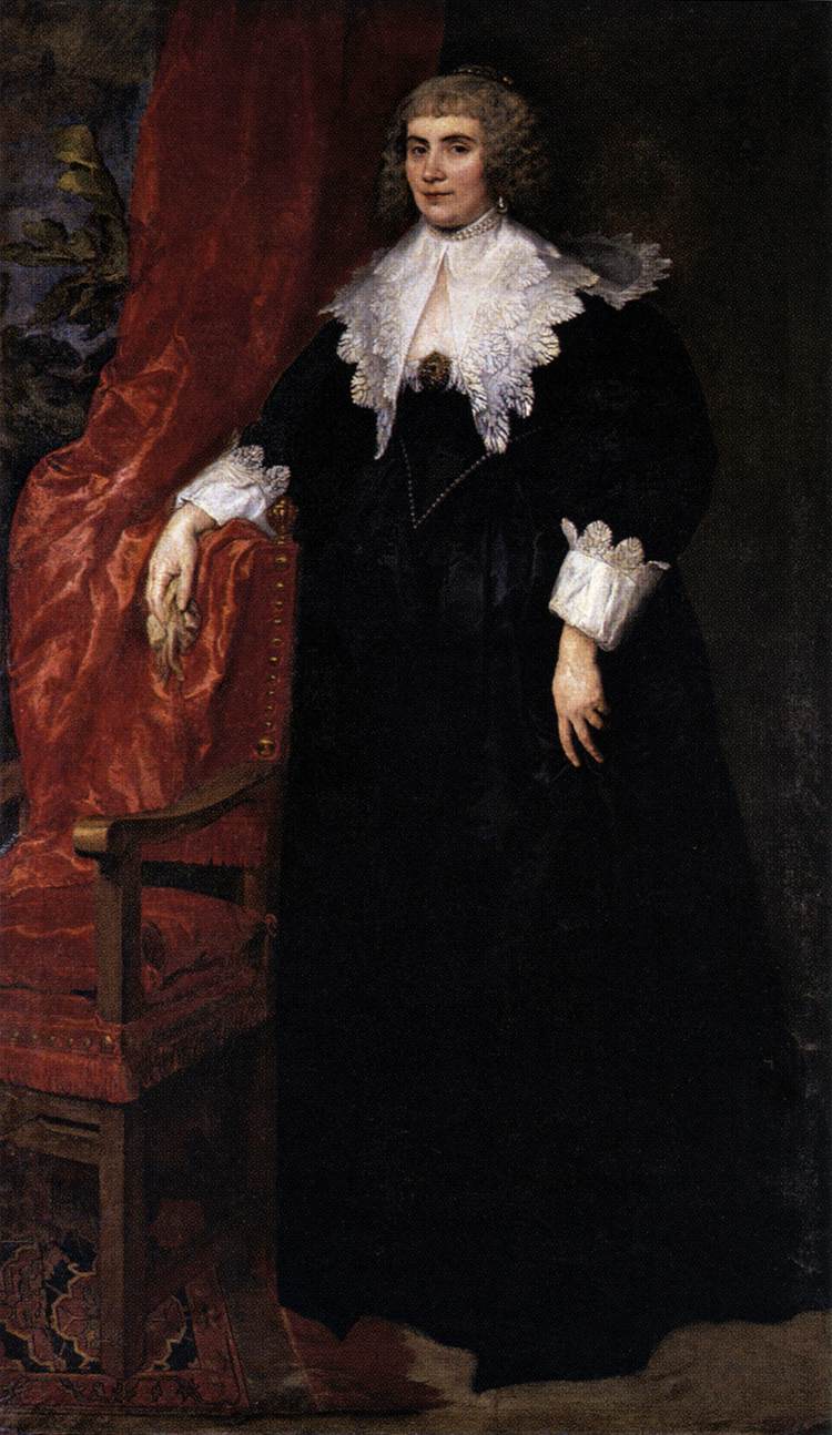 Portrait of Anna van Craesbecke by DYCK, Sir Anthony van