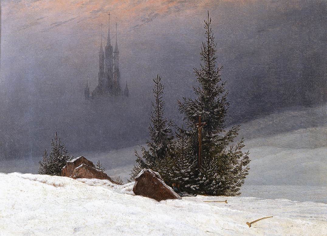 Winter Landscape with Church by