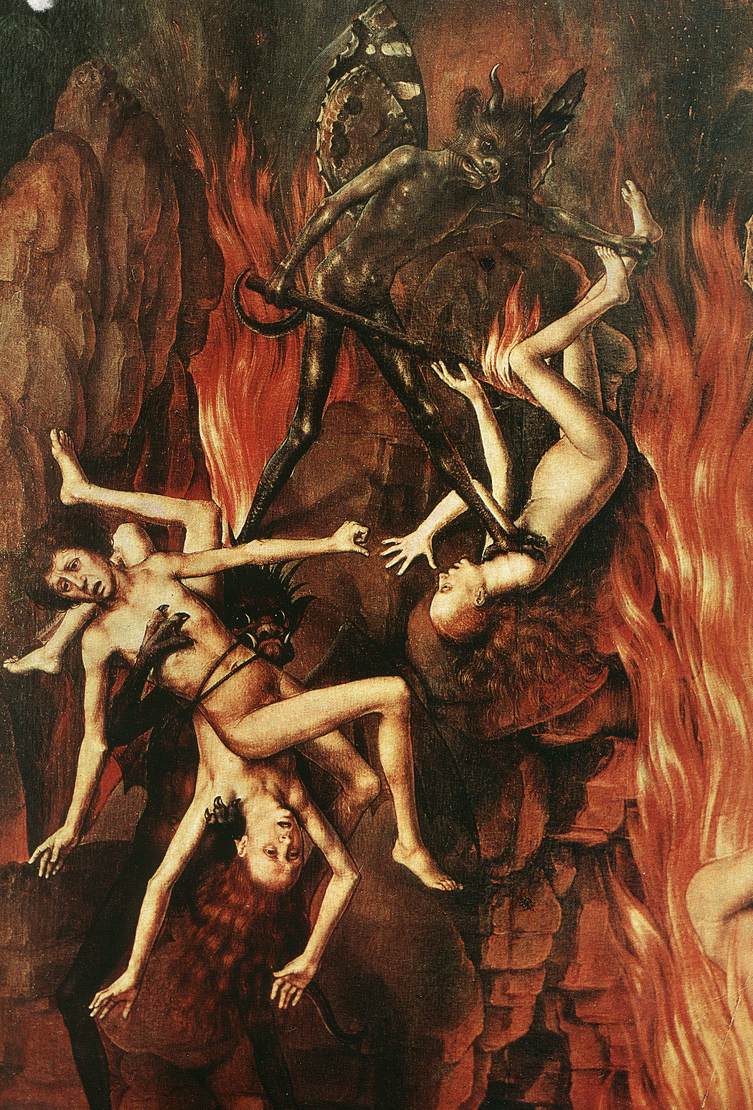 Last Judgment Triptych (detail) by MEMLING, Hans