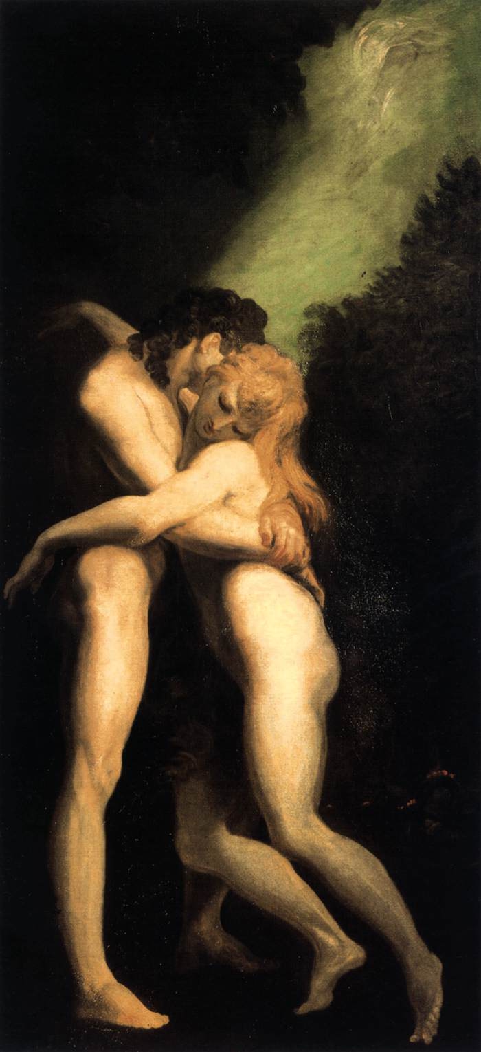 Adam and Eve by FUSELI, John Henry