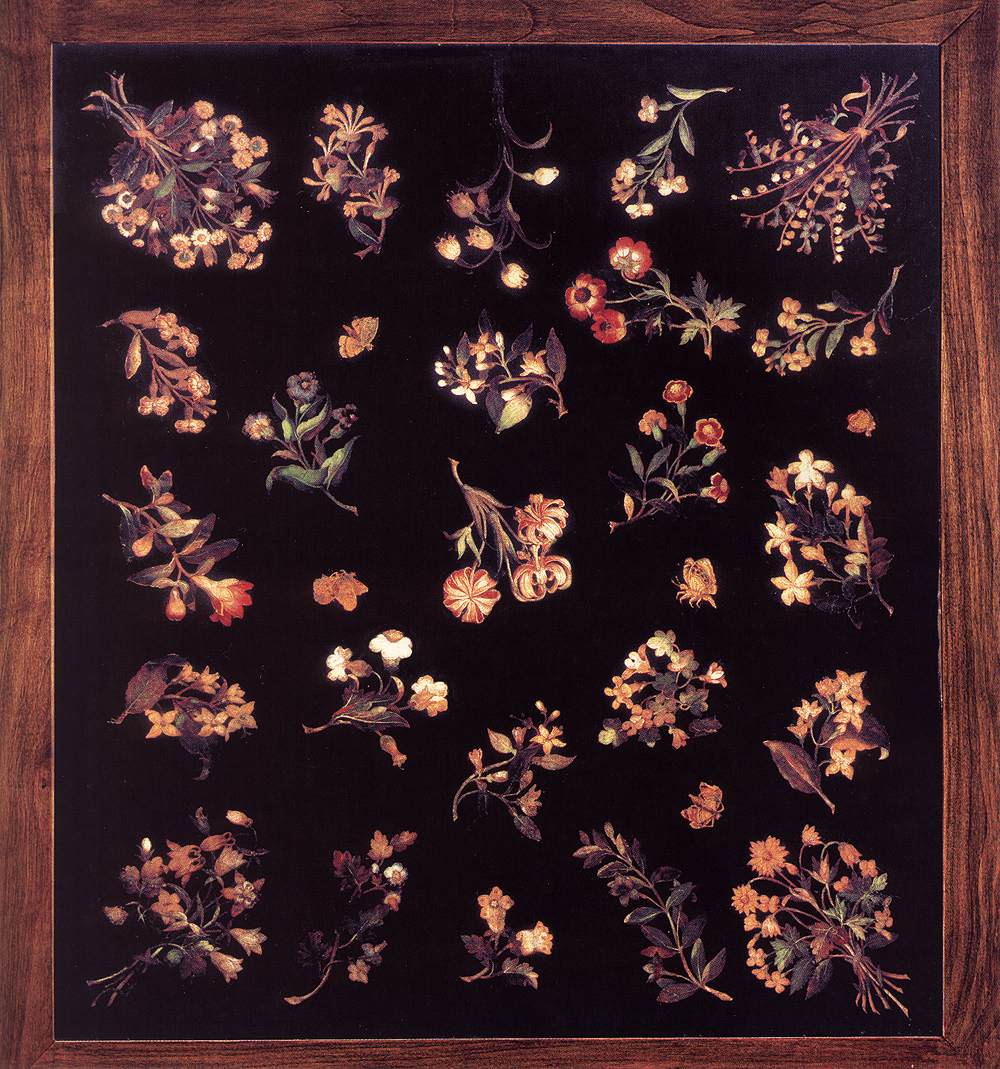 Model for a pietre dure table top by LIGOZZI, Jacopo