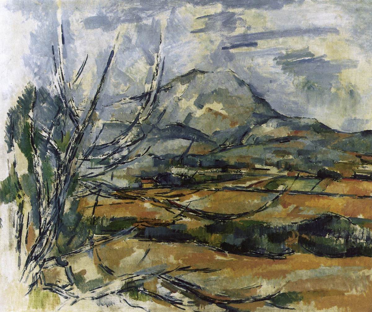 Mont Sainte-Victoire by CÉZANNE, Paul