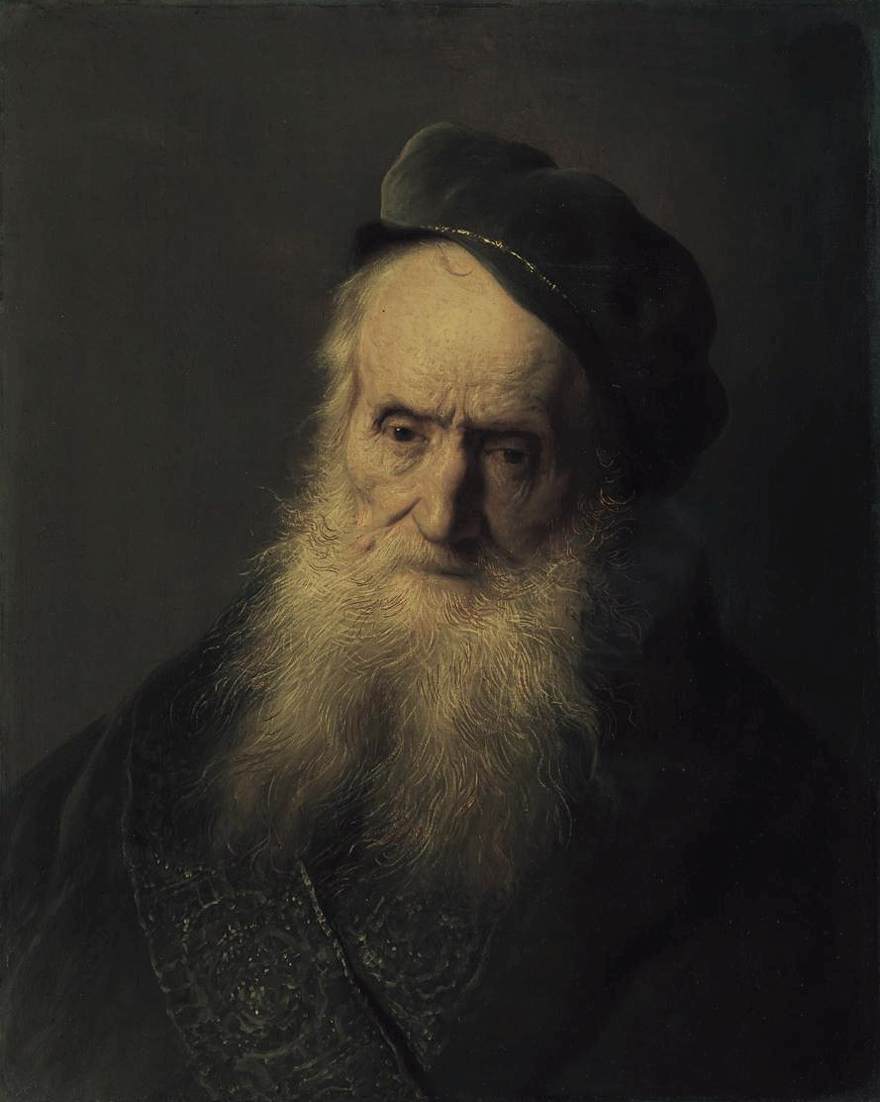 Study of an Old Man by LIEVENS, Jan