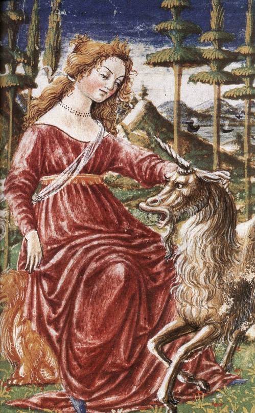 Chastity with the Unicorn by FRANCESCO DI GIORGIO MARTINI