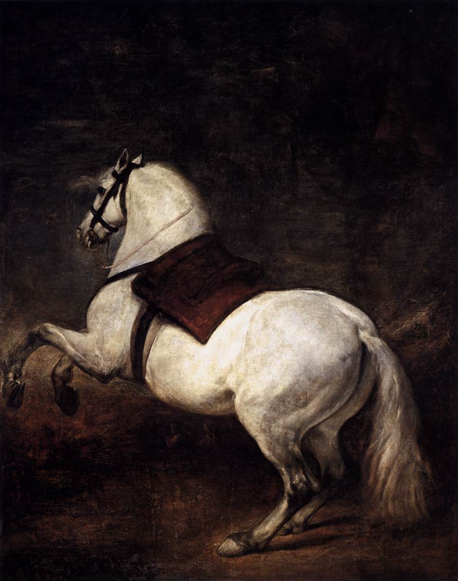 A White Horse by VELÁZQUEZ, Diego Rodriguez de Silva y