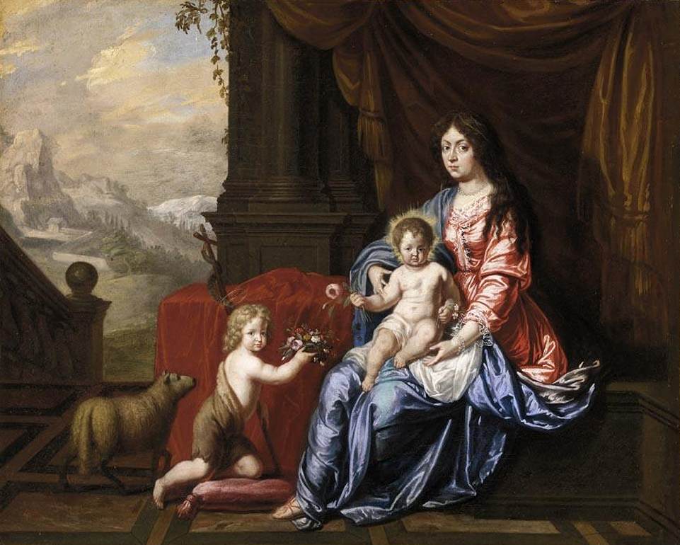 Virgin with Child and the Infant St John the Baptist by JANSSENS, Victor Honoré