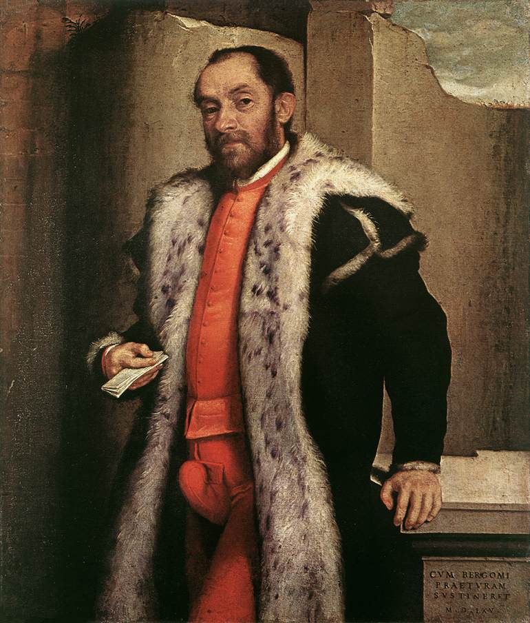 Portrait of Antonio Navagero by MORONI, Giovanni Battista