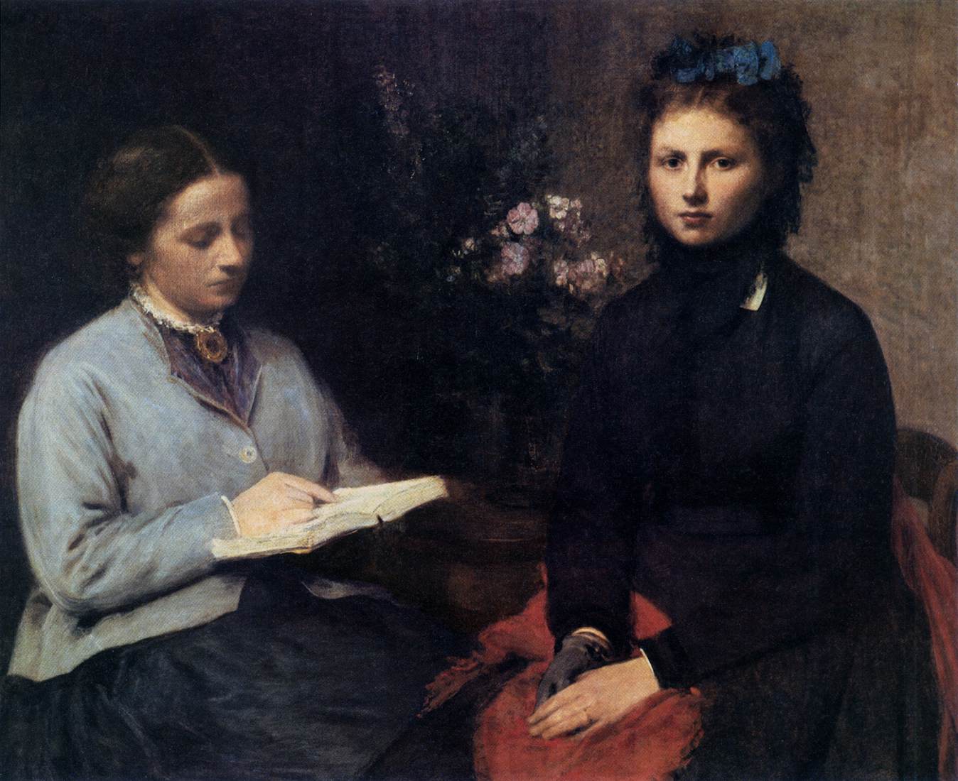 The Reading by FANTIN-LATOUR, Henri