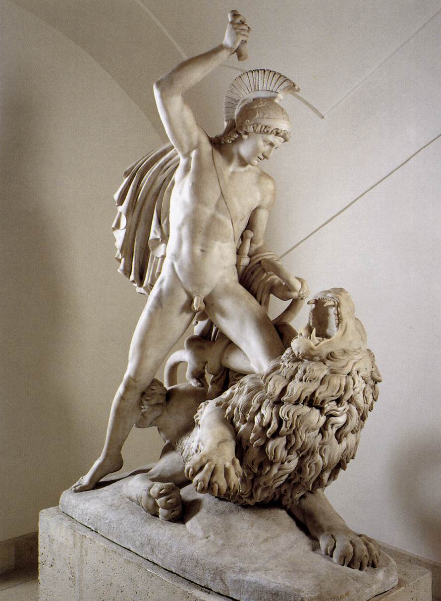 Bellerophon Fighting the Chimaera by