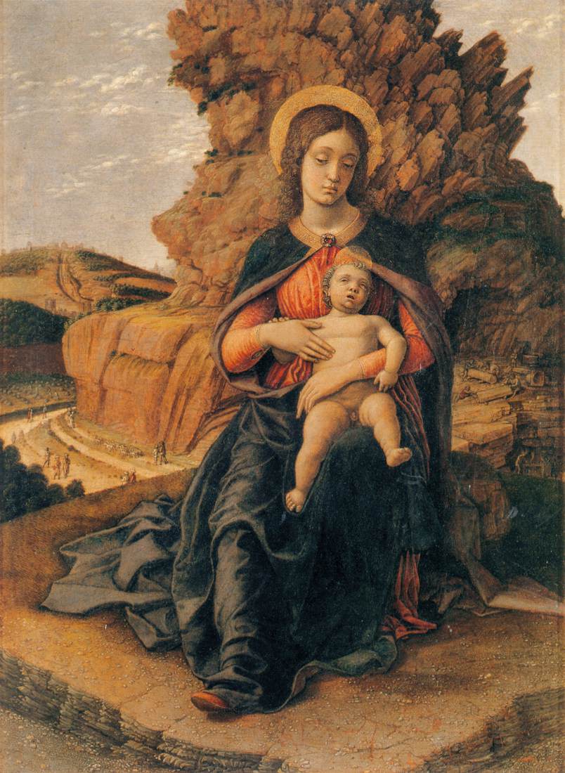 Madonna of the Stonecutters by MANTEGNA, Andrea