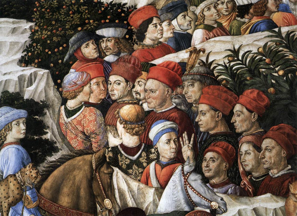 Procession of the Oldest King (detail) by