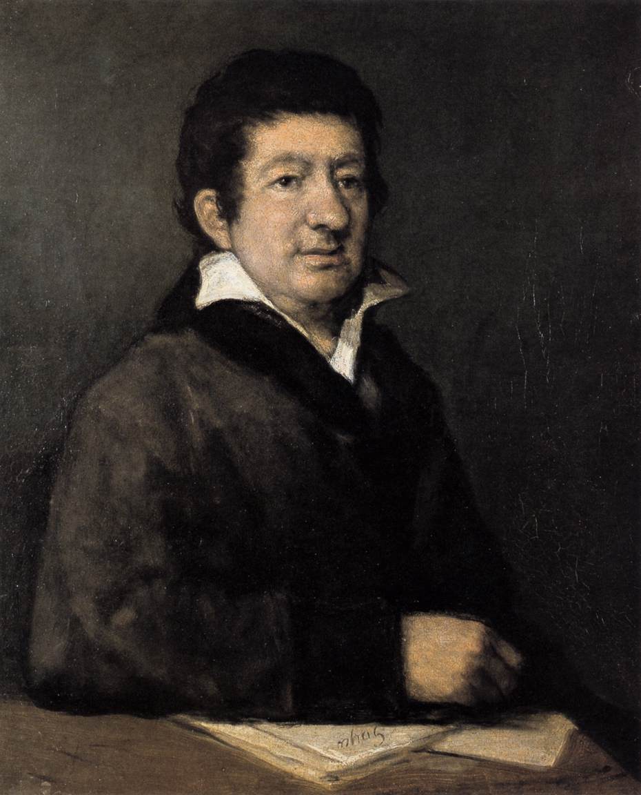 Portrait of the Poet Moratín by GOYA Y LUCIENTES, Francisco de