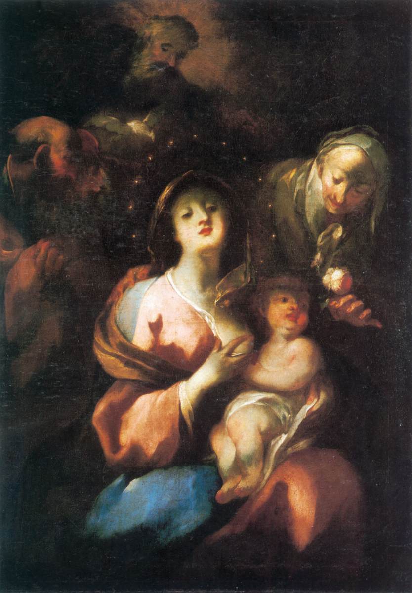 The Holy Family with St Anne and Joachim by