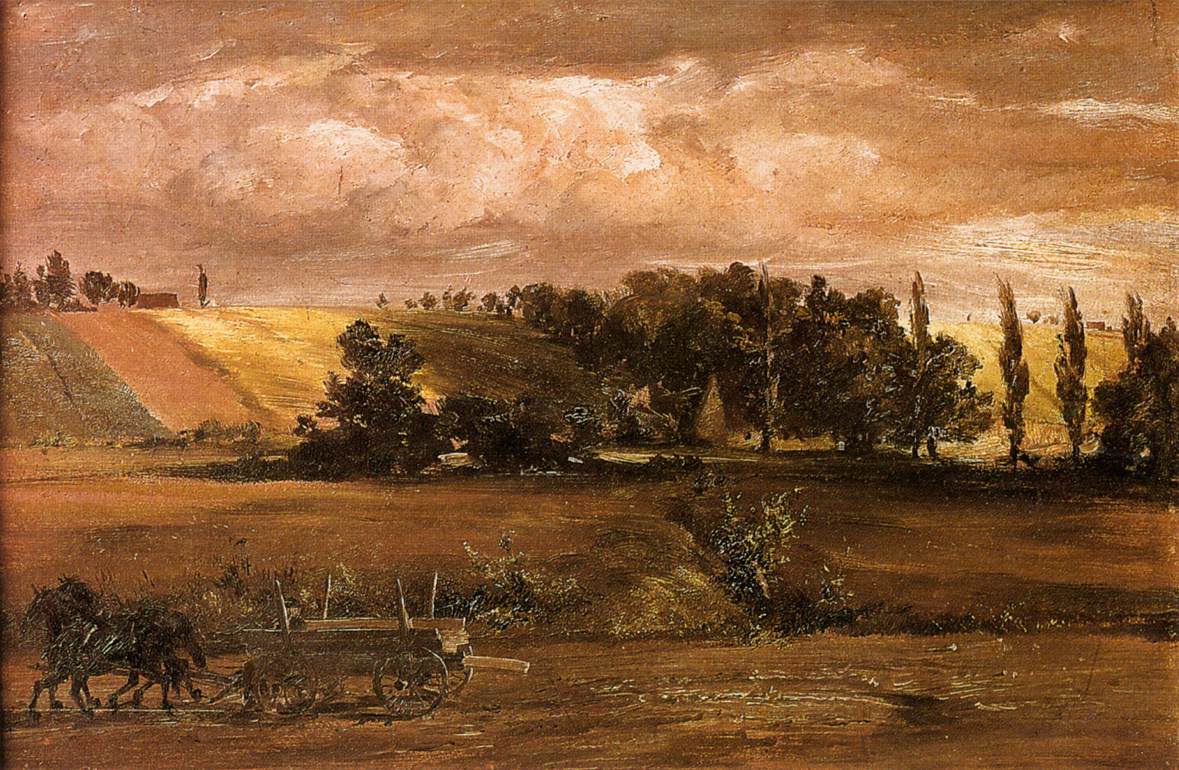 Storm on Tempelhof Mountain by MENZEL, Adolph von