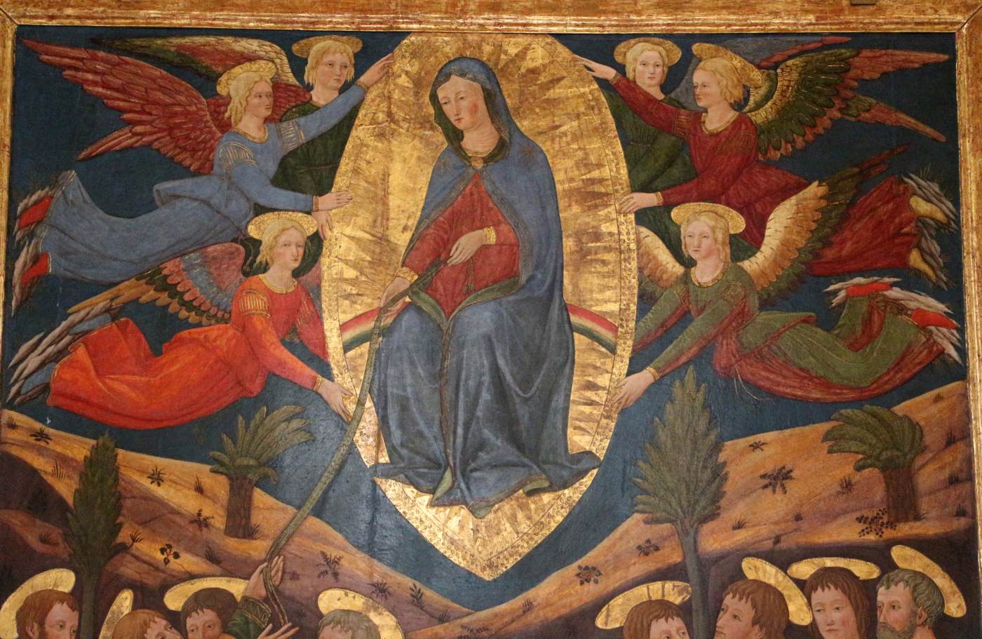 Madonna della Cintola (detail) by