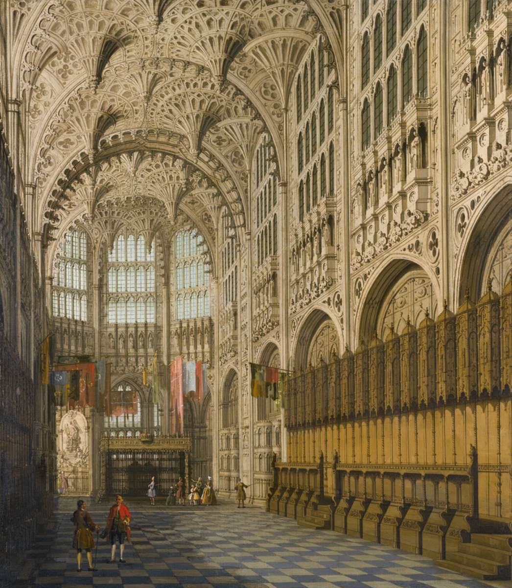 Interior View of the Henry VII Chapel, Westminster Abbey by CANALETTO