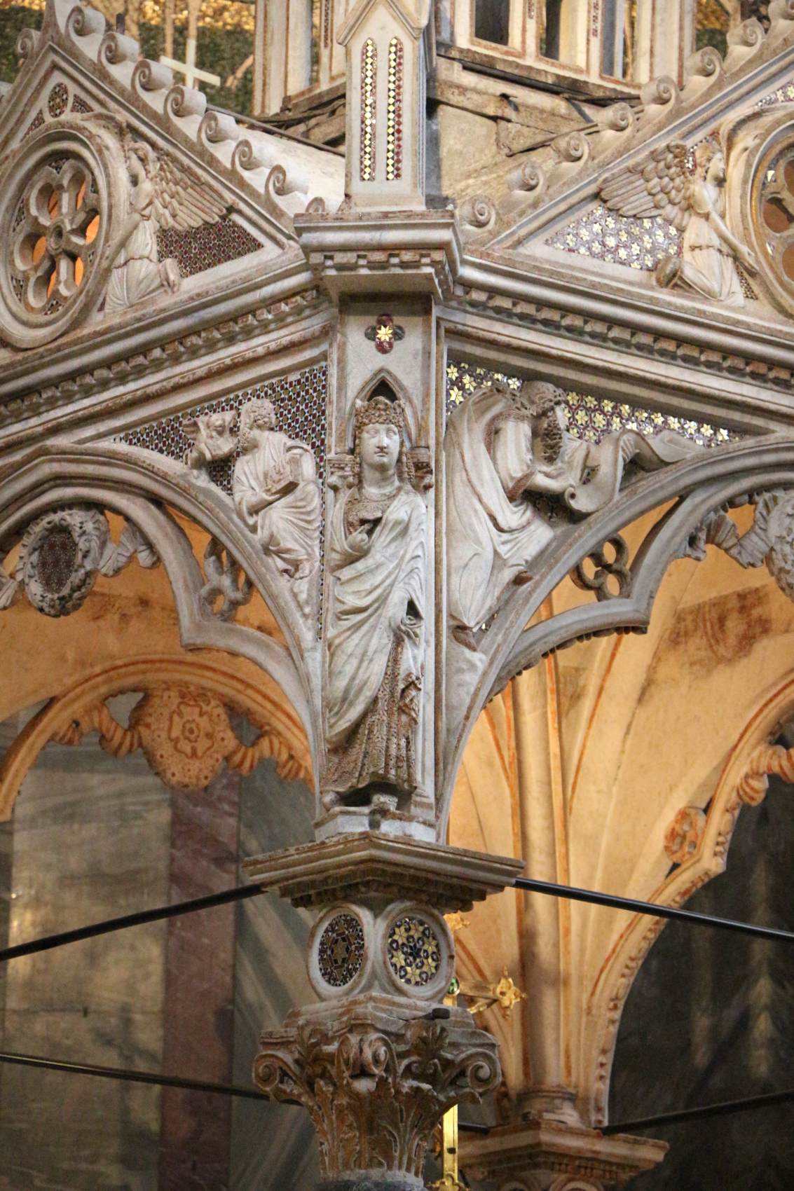 Ciborium (detail) by