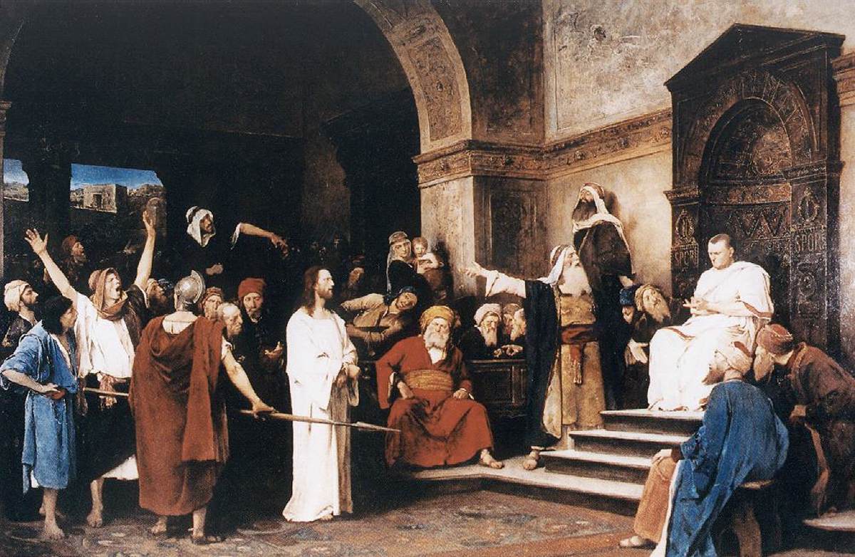 Christ before Pilate by