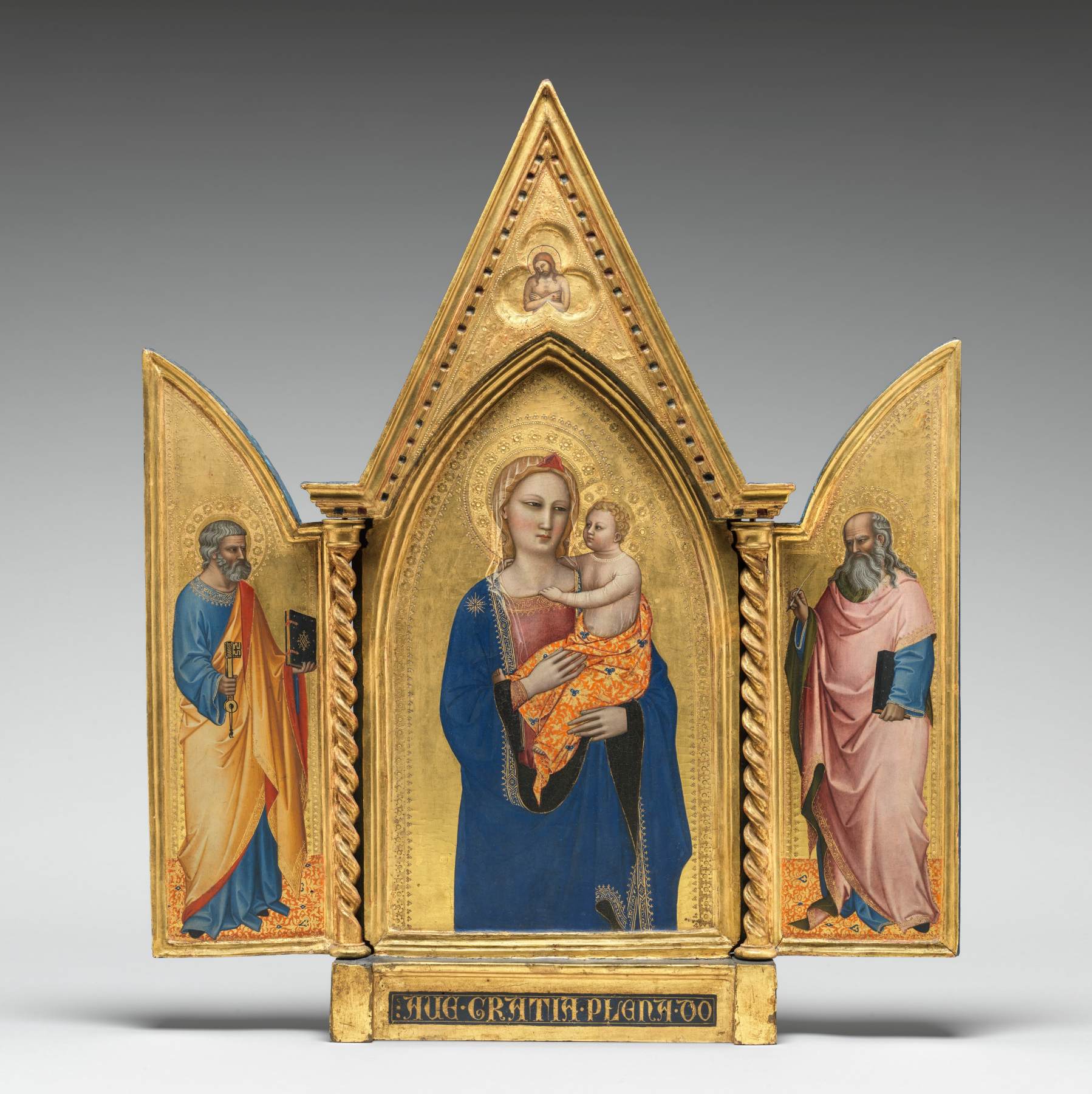 Madonna and Child with Sts Peter and John the Evangelist by NARDO DI CIONE