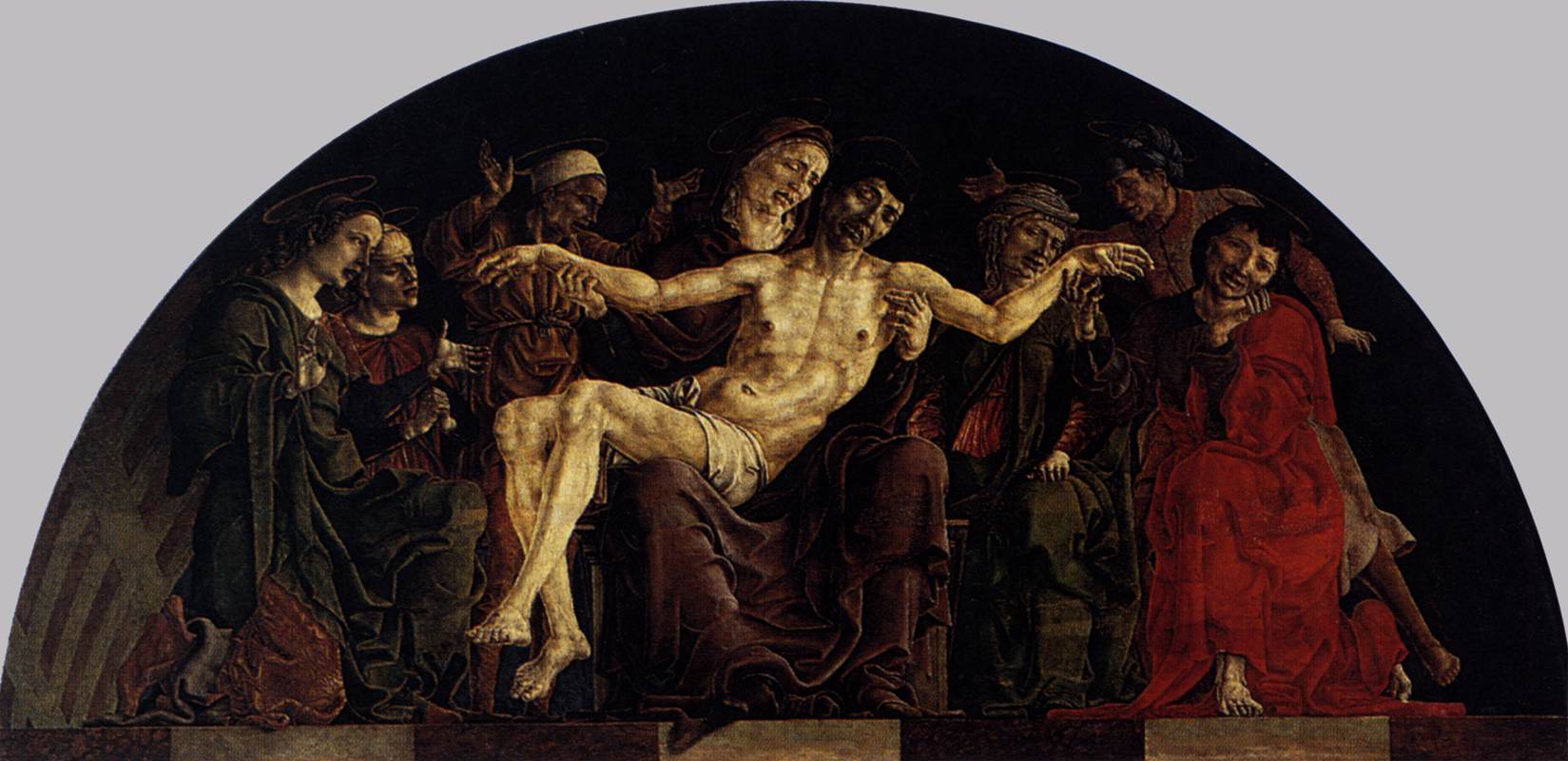 Pietà (panel from the Roverella Polyptych) by