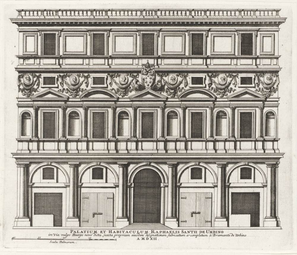 Palazzo Branconio dell'Aquila: Façade by