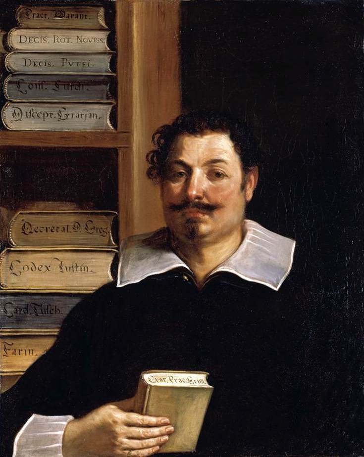 Portrait of Francesco Righetti by GUERCINO