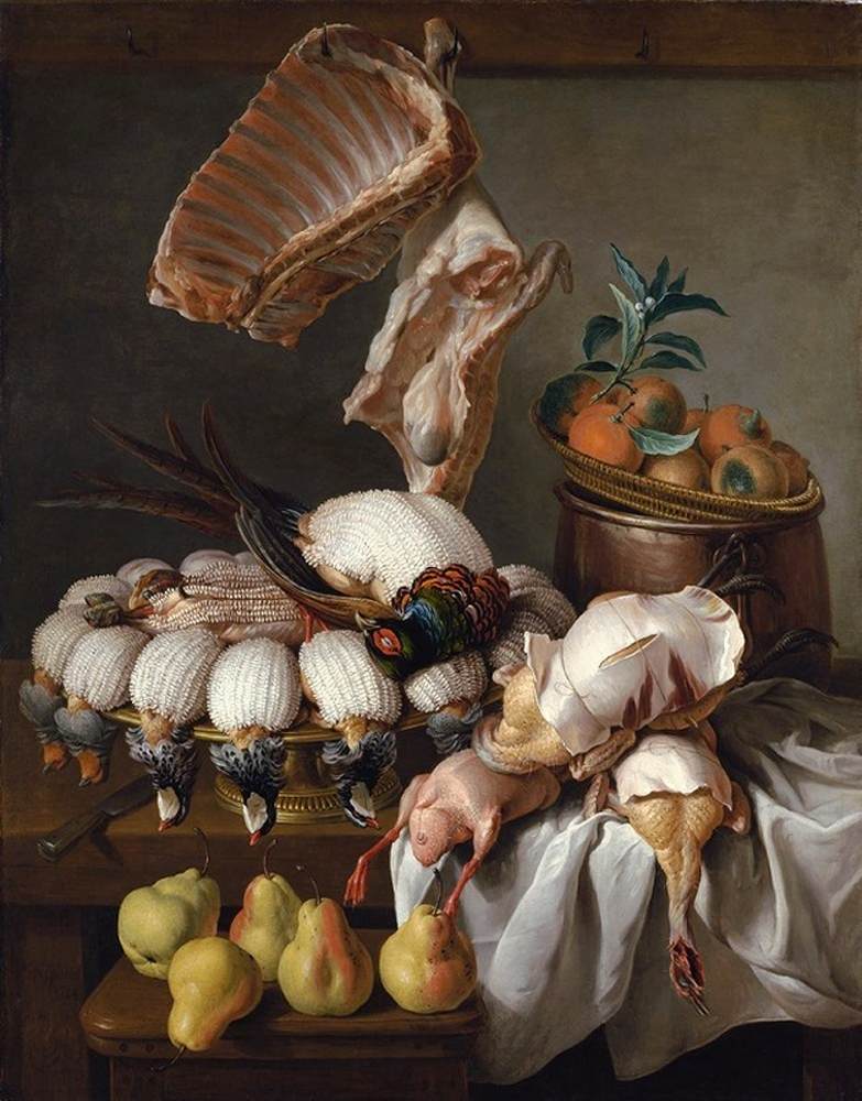 Still-Life of a Kitchen Table by DESPORTES, Alexandre-François