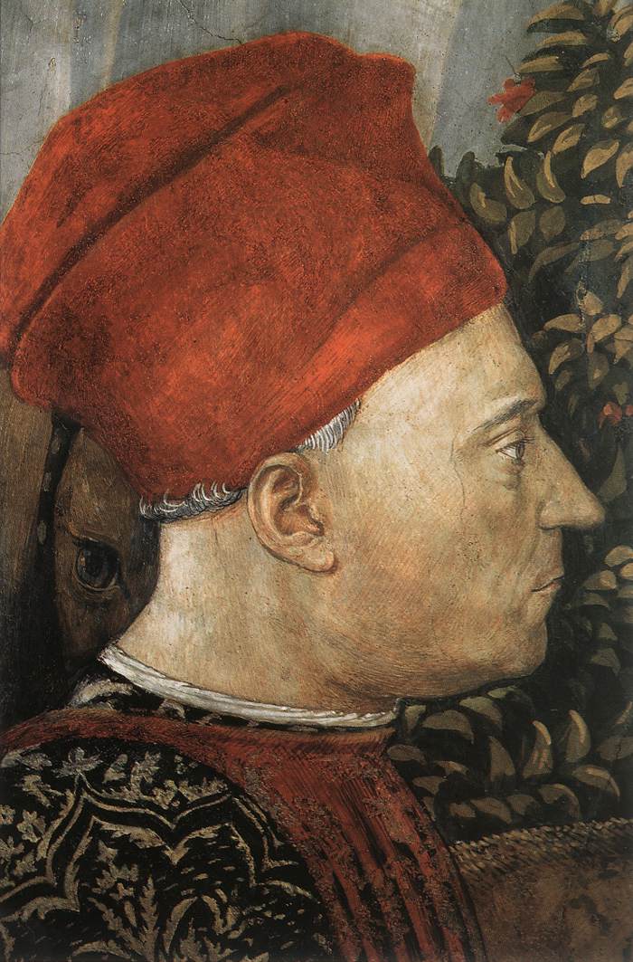 Procession of the Youngest King (detail) by GOZZOLI, Benozzo