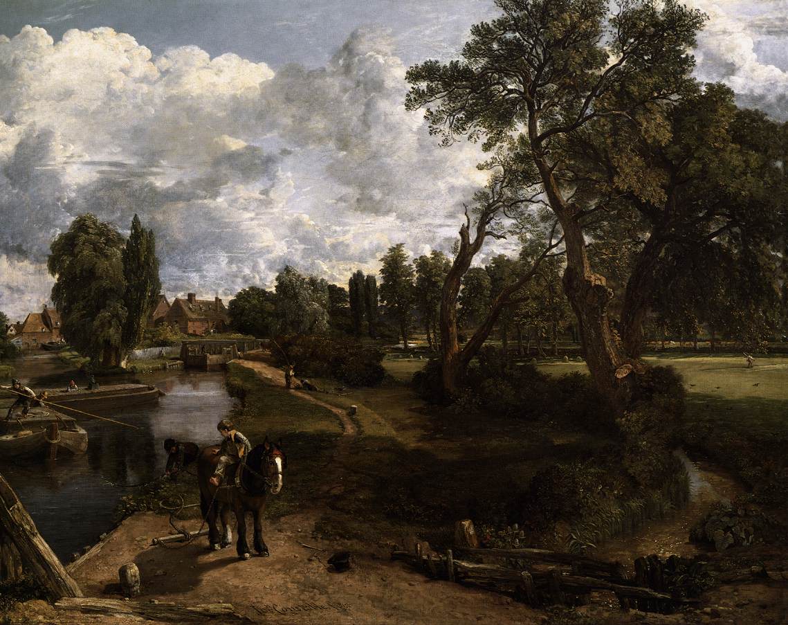 Flatford Mill by CONSTABLE, John