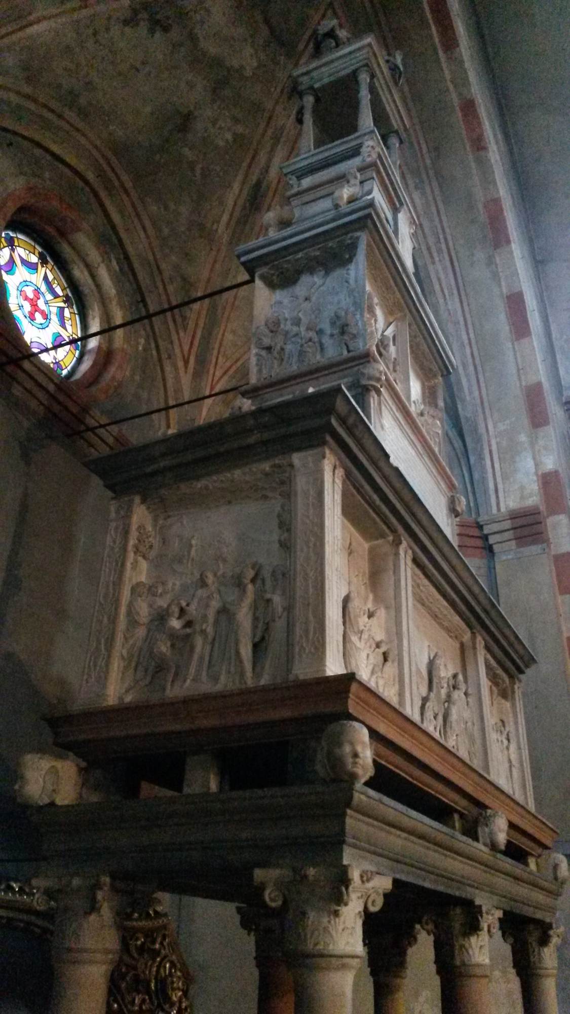 Tomb of St Lanfranco (detail) by AMADEO, Giovanni Antonio