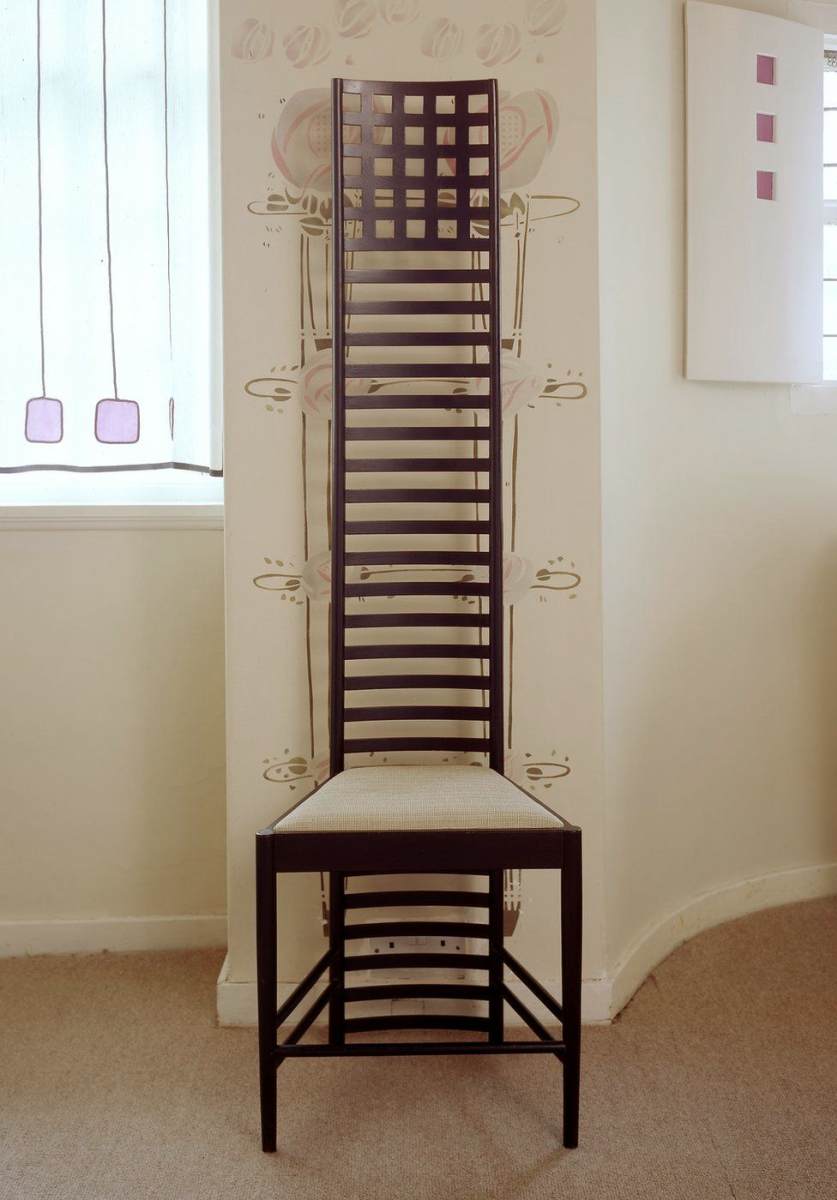 High-backed chair by MACKINTOSH, Charles Rennie