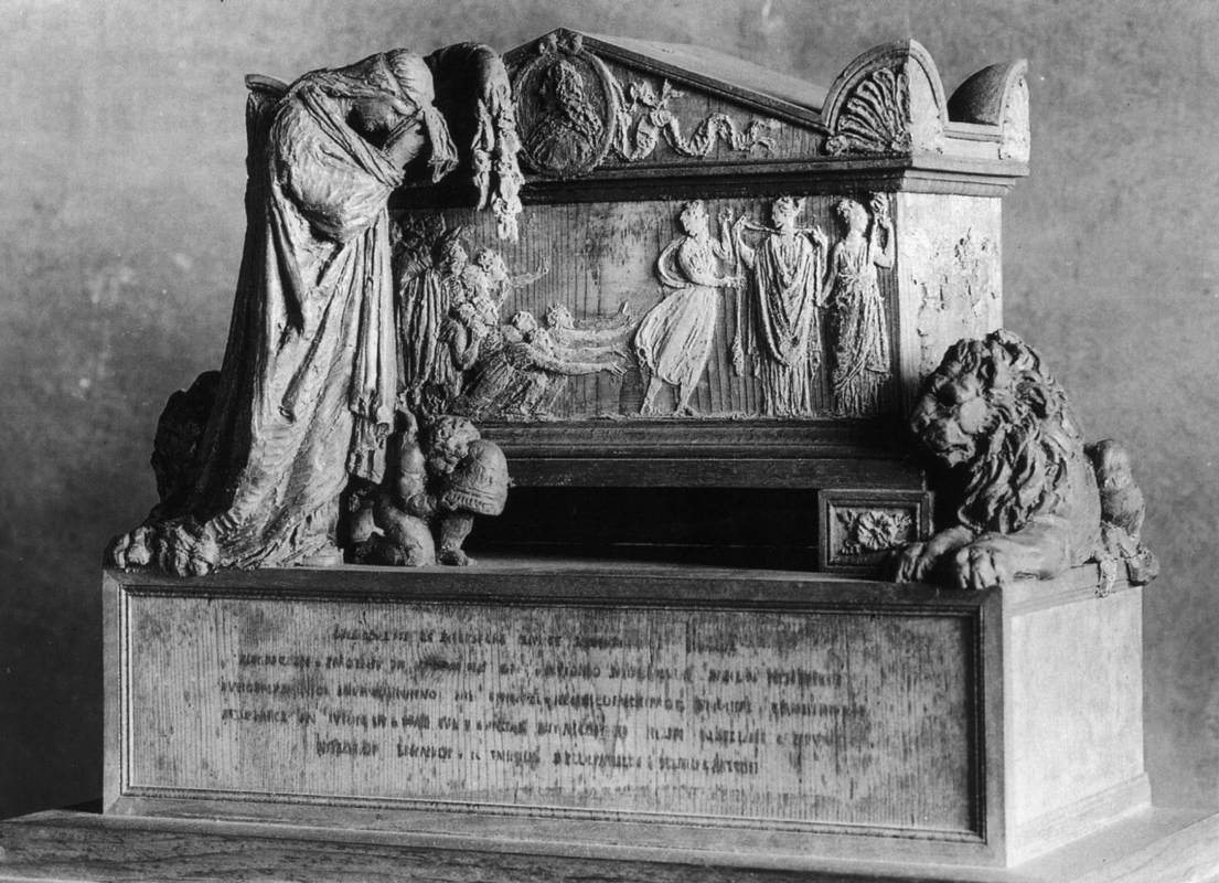 Funerary Monument of Francesco Pesaro (model) by