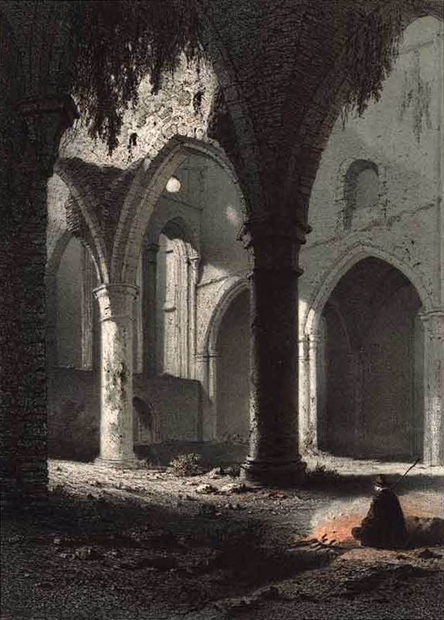 Ruins of the Abbey of Villers by STROOBANT, François