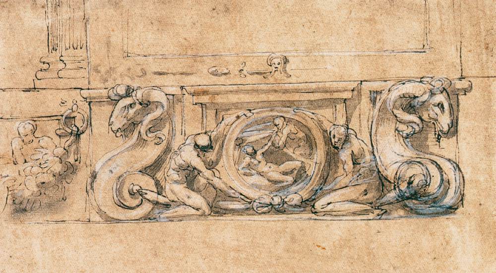 Design for the fresco cycle by