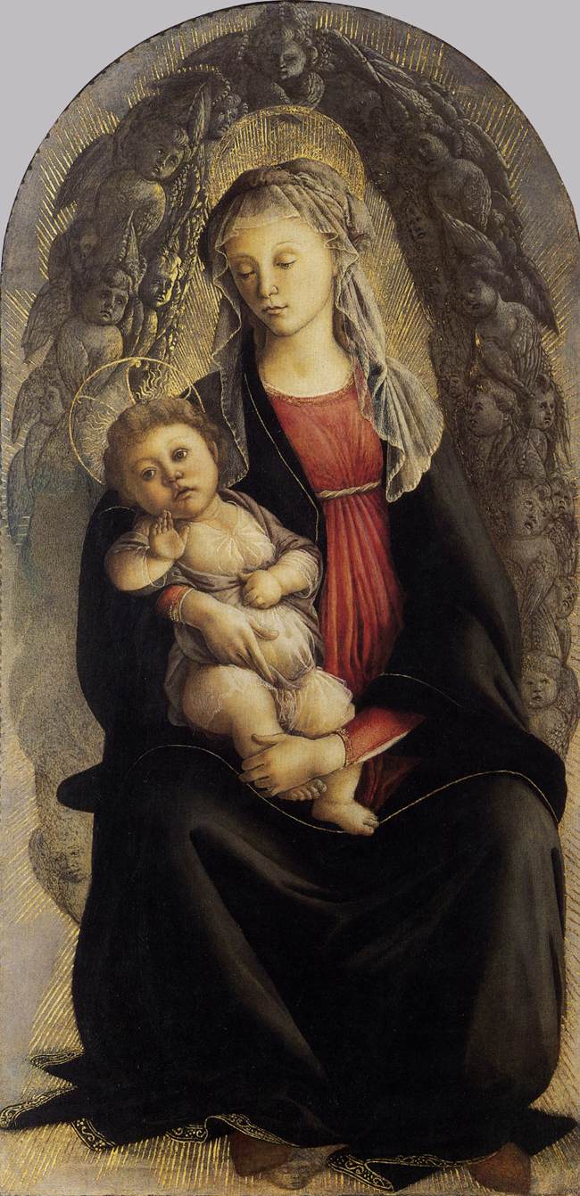 Madonna in Glory with Seraphim by