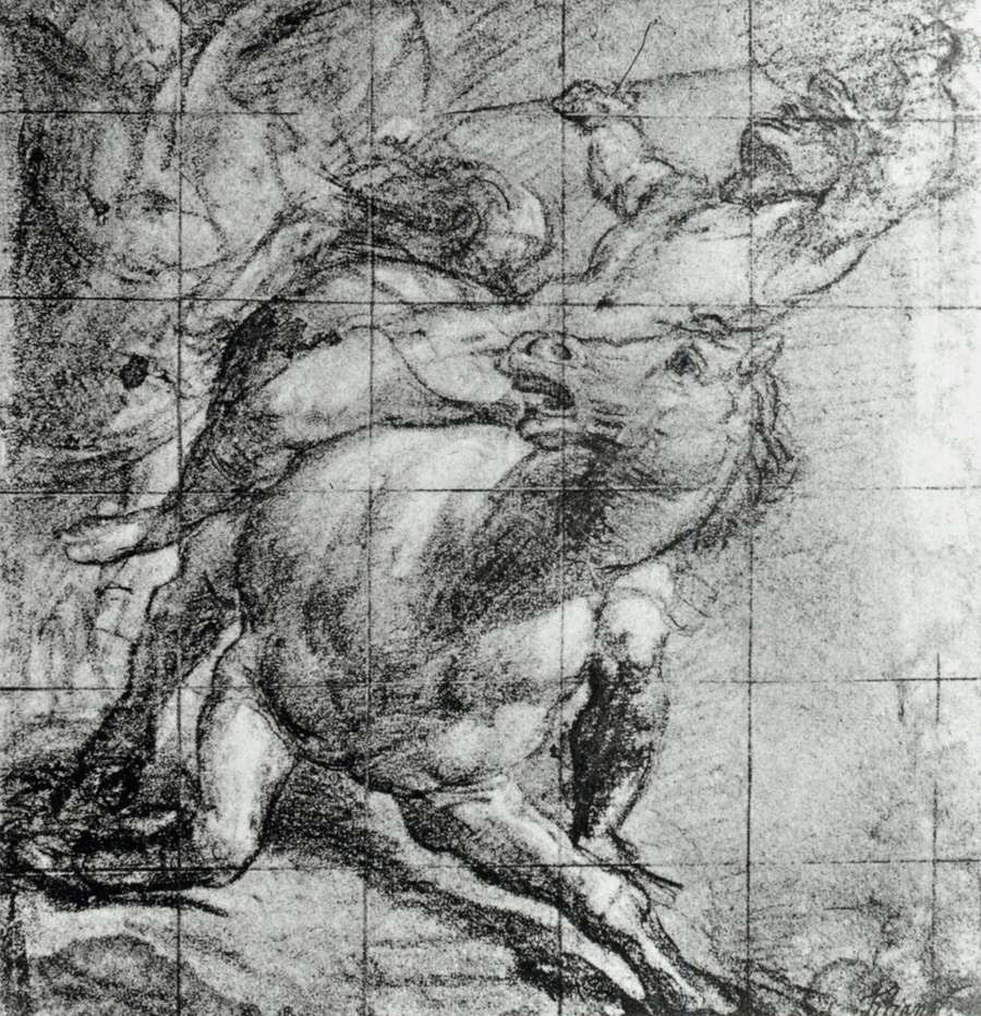 Horse and Rider by TIZIANO Vecellio