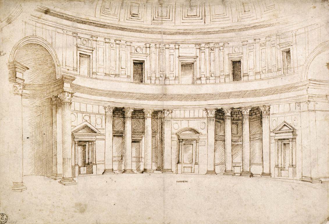 Interior of the Pantheon by