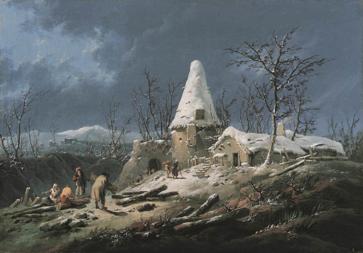 Winter by PILLEMENT, Jean-Baptiste