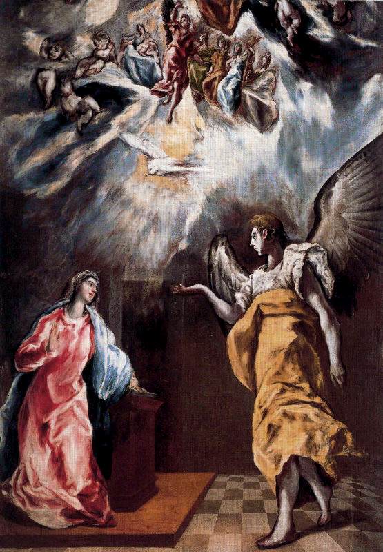 Annunciation by GRECO, El