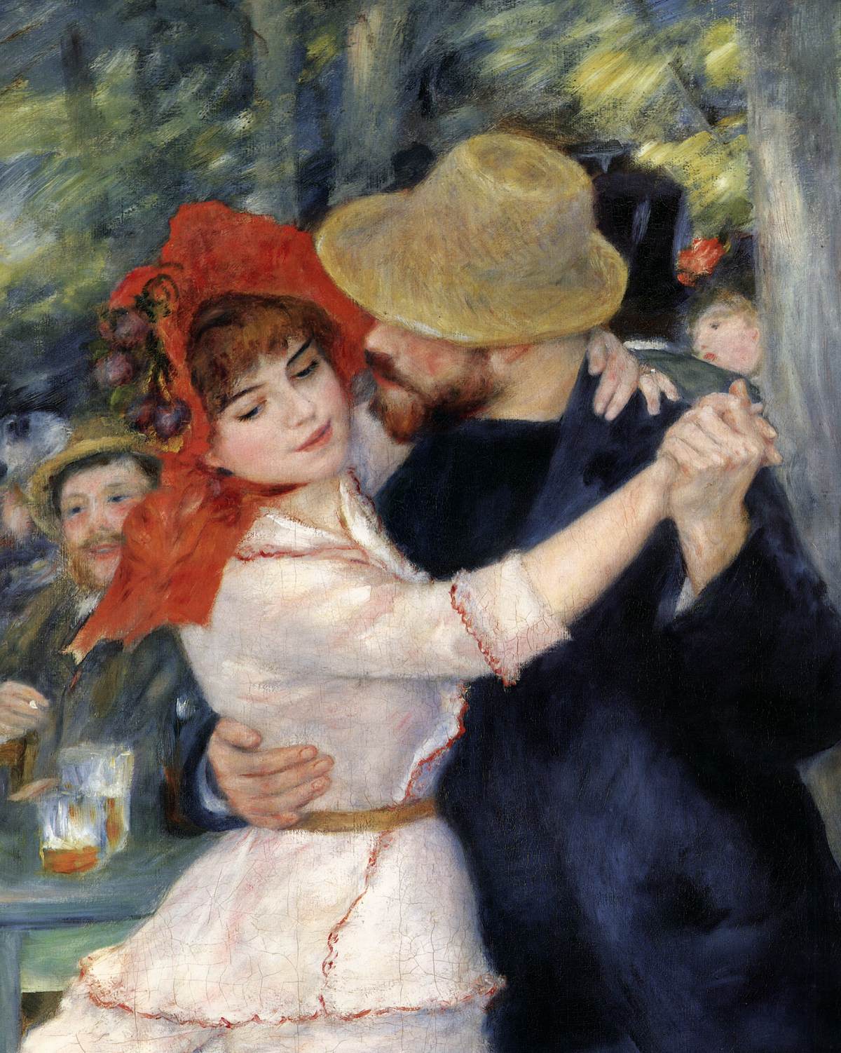 Dance at Bougival (detail) by WIMAR, Carl