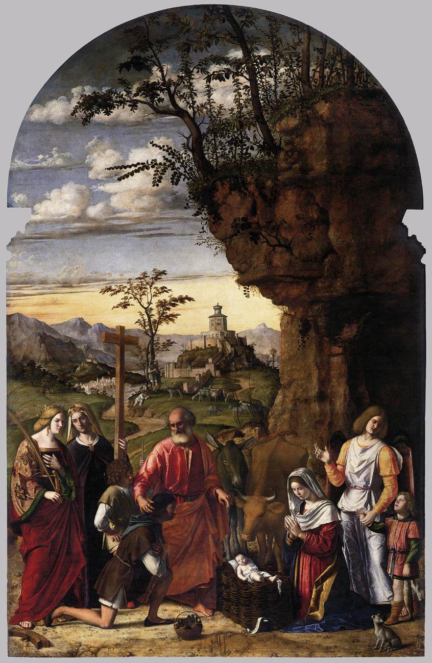 Adoration of the Shepherds by CIMA da Conegliano