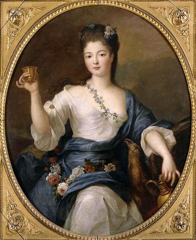 Portrait of the Duchess of Modena as Hébé by GOBERT, Pierre