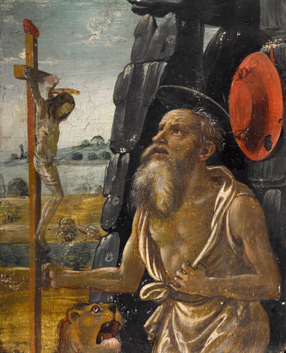 Penitent St Jerome in the Wilderness by