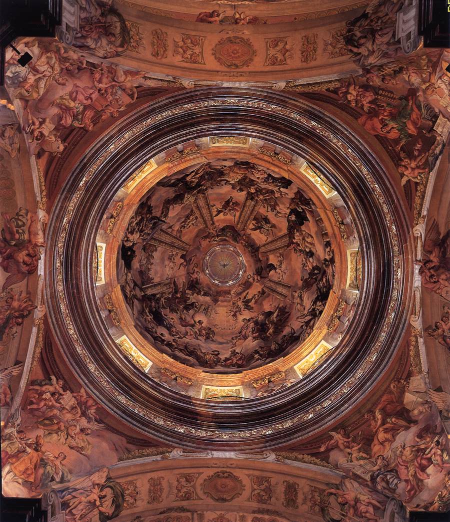 Decoration of the dome by