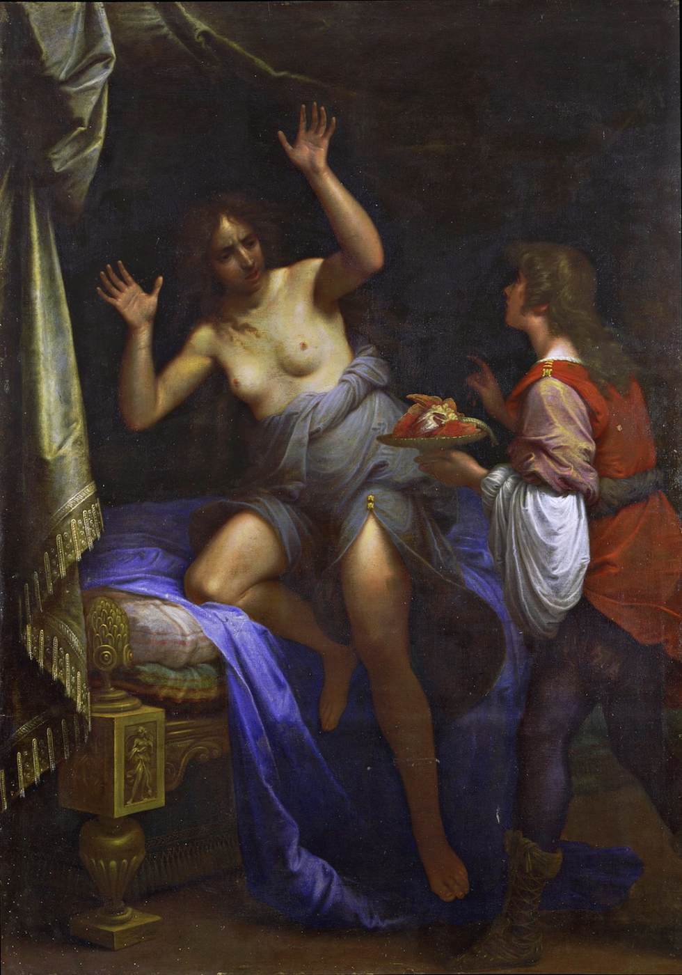 Ghismonda Receiving the Heart of her Lover by BALASSI, Mario