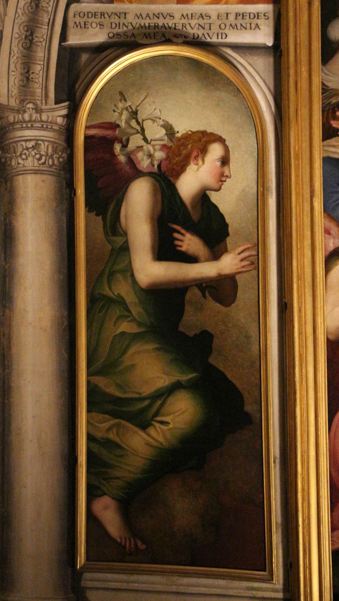 Angel of the Annunciation by BRONZINO, Agnolo